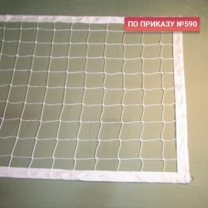 Купить Сетка волейбольная 3,0 мм белая обшита с 4-х сторон в Костроме 