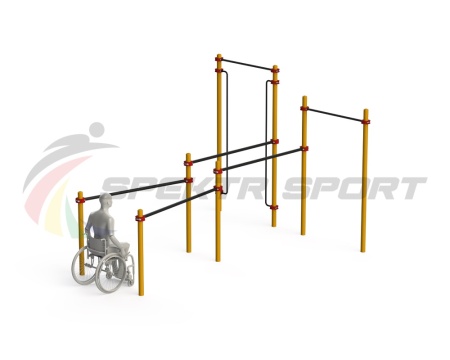 Купить Спортивный комплекс для инвалидов-колясочников WRK-D19_76mm в Костроме 