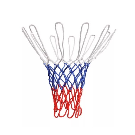 Купить Сетка баскетбольная, Д 3,5 мм, «Триколор», цветная в Костроме 