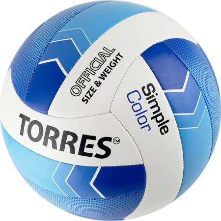 Купить Мяч волейбольный Torres Simple Color любительский р.5 в Костроме 